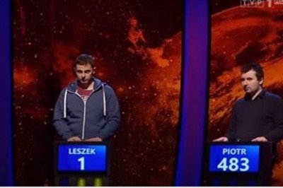 Miał rekordową ilość punktów ale zgubiła go własną zachłanność! Odpadł na prostym pytaniu! 