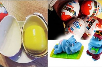 Na każdym opakowaniu Kinder Niespodzianki jest informacja o tym jaka zabawka jest w środku! 