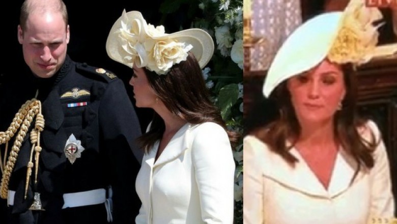Kate Middleton wykonała pewien gest na ślubie Meghan i księcia Harry'ego! Uznano go za zniewagę!