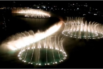 Największe na świecie tańczące fontanny w Dubaju! Taki widok robi niesamowite wrażenie!