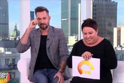 Marcinowi Prokopowi pękły spodnie w programie na żywo! Ogromną dziurę pochwalił się widowni! 