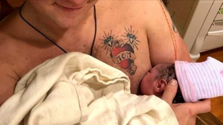 Mama nie była w stanie karmić noworodka piersią! Dzięki temu zabiegowi, mógł to zrobić tata!
