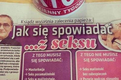 Ksiądz postanowił wyjaśnić, jak należy się spowiadać z seksu! Ma to zmniejszyć stres przy konfesjonale!