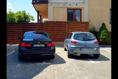 Akcja zatrzymania pijanego kierowcy Alfy Romeo w Bielsku-Białej! 