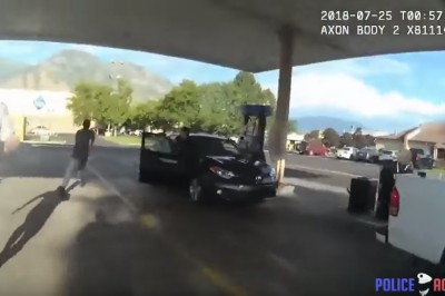 Rzucił nim jak workiem ziemniaków! Obywatelskie zatrzymanie agresywnego typa!