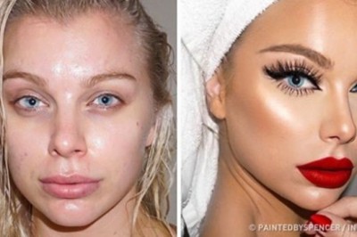 Odważyły podzielić się swoimi zdjęciami przed i po nałożeniu makijażu! Niektóre z tych dziewczyn aż trudno rozpoznać!