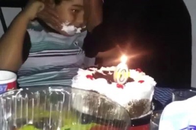 Zachłanność nigdy nie wychodzi na dobre. Młody przekonał się o tym na własnych urodzinach