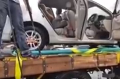 Pracownik myjni odwalił konkretną akcję. To chyba był jego pierwszy i ostatni dzień w pracy