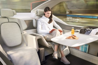 Można w nim nawet spać i pracować. Tak wygląda auto przyszłości od Volvo