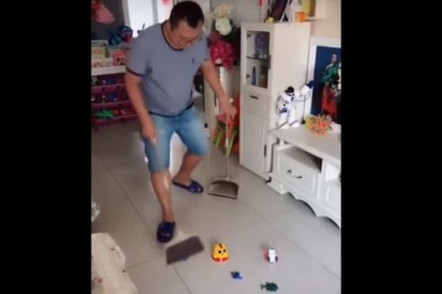 Rosyjski dowcip podczas sprzątania. Takie proste, a jakie zabawne