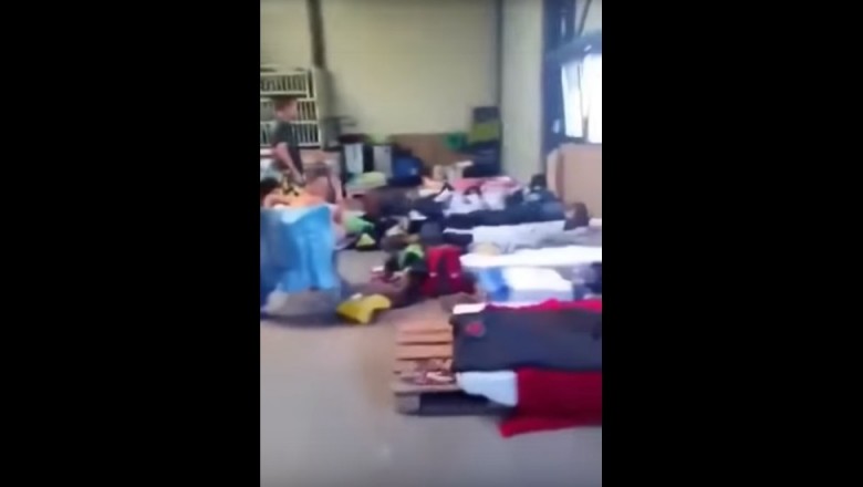 Polak nagrał w jakich warunkach muszą koczować po pracy w Holandii
