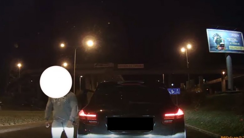 Nie zniósł trąbienia. Agresywne zachowanie kierowcy BMW na Gdańskiej Zaspie
