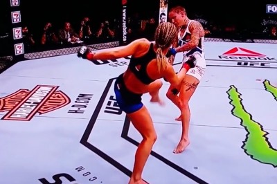 Z tą dziewczyną lepiej nie zadzierać, bo można dostać takiego strzała z nogi