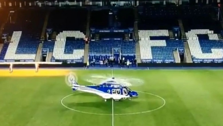 Nagranie z wypadku helikoptera właściciela klubu piłkarskiego Leicester City