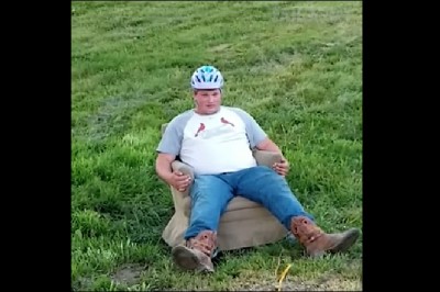 Program kosmiczny w wiejskim wydaniu. Ziomka chyba trochę poniosło