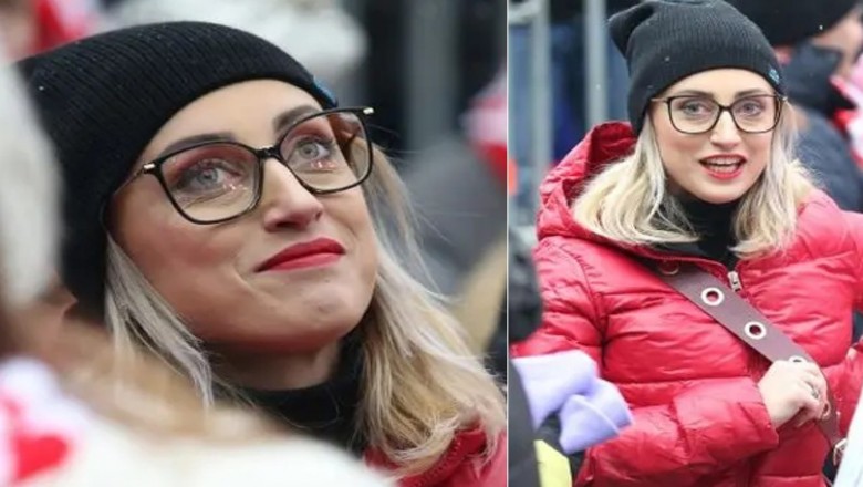 Justyna Żyła pokazała się w Wiśle kibicując swojemu mężowi. Czyżby była szansa na zgodę?