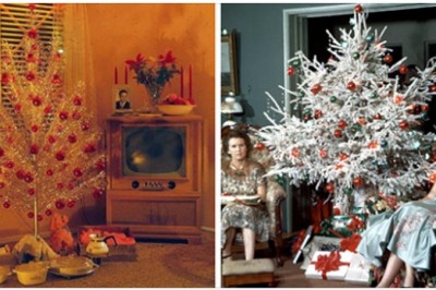 Te 25 fotografii dekoracji świątecznych z lat 50 i 60 pokazuje jak bardzo zmieniły się nasze realia