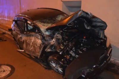 Myślisz, że widziałeś co można odwalić BMW? To zobacz lot tego kierowcy