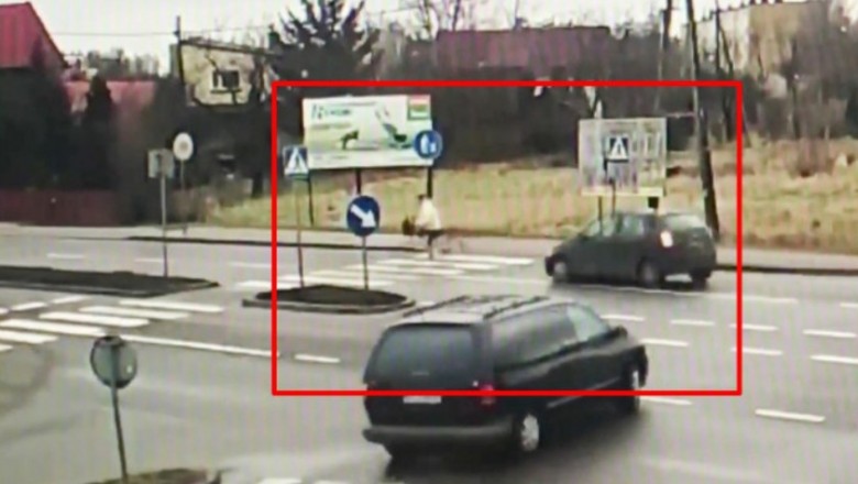 Nagranie z potrącenia rowerzystki w Mielcu. Wjechała wprost pod samochód