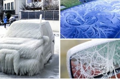 17 lodowych zdjęć, które przypominają, że zima może naprawdę być mroźna. Potrafi tworzyć cuda natury 