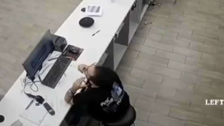 Cwaniak szybko wymiękł. Sprzedawca momentalnie go zaskoczył