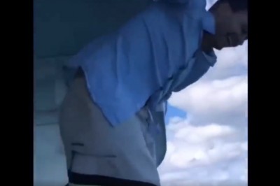 Postanowił wyskoczyć za burtę statku wycieczkowego. Wszystko nagrali koledzy