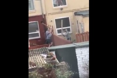 Sąsiedzka walka na sztachety. Żaden nie chciał odpuścić