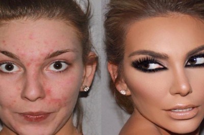 Dziewczyny pochwaliły się zdjęciami przed i po wizycie u profesjonalnej makijażystki. Wyglądają jak inne kobiety