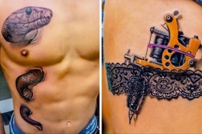 Te hipnotyzujące tatuaże są rzeczywiście dziełami sztuki! To prawdziwe ozdoby ciała
