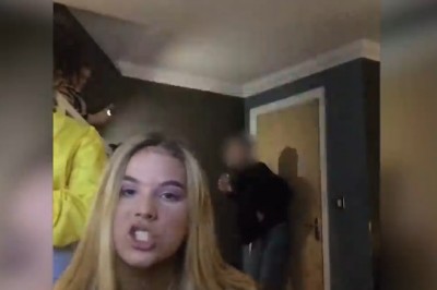 Córka nagrała jak matka wpada na imprezę i ją szybko kończy