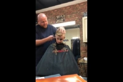 Chłopak mało nie zszedł na fotelu u fryzjera. Był przekonany, że odciął mu ucho