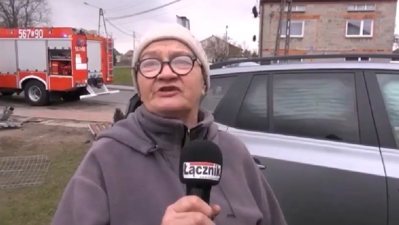 Babcia rozwaliła system na żywo w TV. Gość staranował płot swoim BMW i wjechał w jej dom