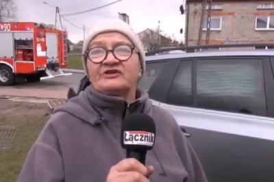 Babcia rozwaliła system na żywo w TV. Gość staranował płot swoim BMW i wjechał w jej dom 