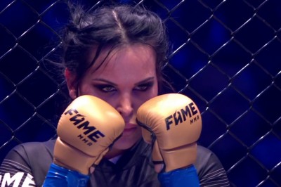 Linkiewicz z Godlewską w końcu stanęły w klatce. Zobacz wieczorną walkę w Fame MMA