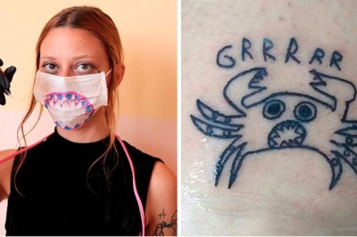 Sama przyznaje, że kompletnie nie potrafi rysować. Klienci specjalnie wybierają jej tatuaże 