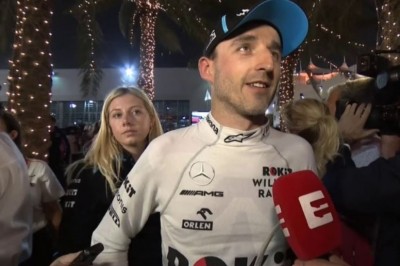 Onboard Kubicy ze startu i wywiad po wyścigu o Grand Prix Bahrajnu 2019