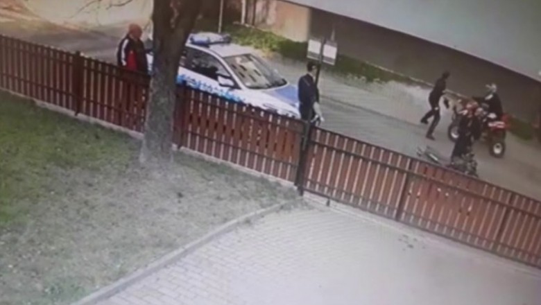 Potrącił policjantkę quadem i uciekł. Nagranie z kontroli drogowej - Lubań