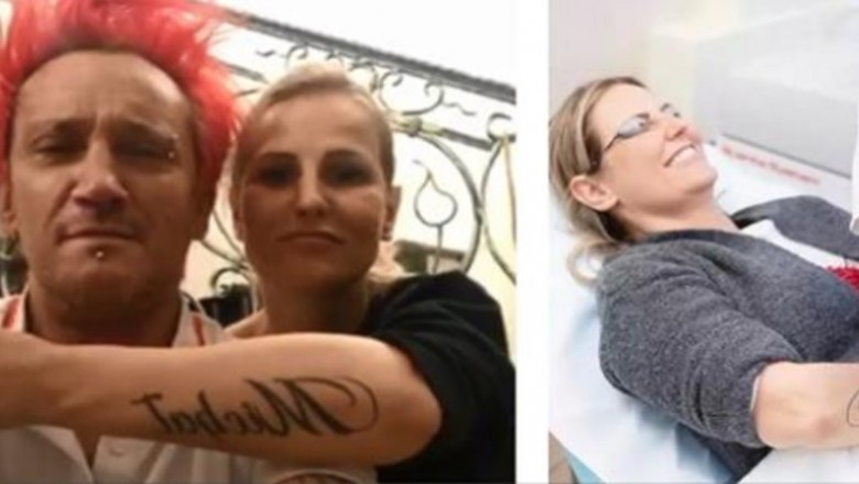 Dominika Tajner pozbywa się tatuażu z imieniem męża. Pochwaliła się w sieci rezultatami