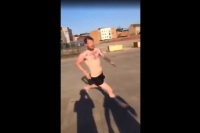 Kiedy chcesz zrobić popis przed kumplami, ale srogo przesadzisz z jego realizacją 