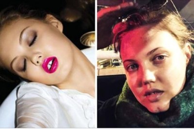 Oto jak modelki z kampanii reklamowych wyglądają na co dzień, bez makijażu