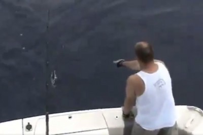 Kiedy ciągniesz ogromną rybę, ale rekiny są szybsze od Ciebie