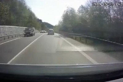 Policyjny pościg za Polakami na Słowacji. Nagranie z całego zajścia