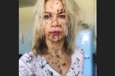 Blondyna kontra mikser. Miała wyjątkowo kiepski dzień w kuchni