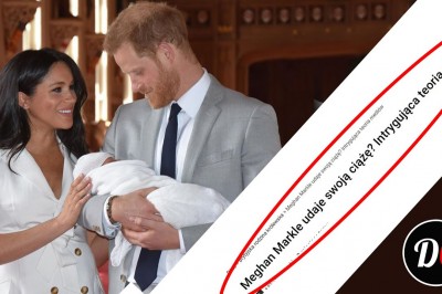 Meghan Markle - najdziwniejsze plotki dotyczące jej ciąży i royal baby!