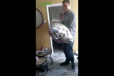 Prezent dla mamusi od dzieci. Takiego gustownego urządzenia chyba się nie spodziewała 