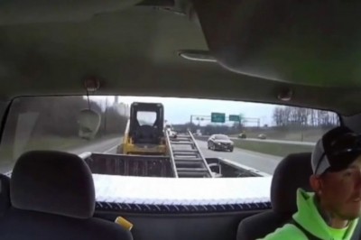 Miotało nim jak szatan, ale zachował zimną krew do samego końca