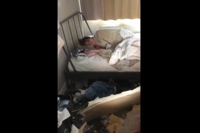 Kiedy budzisz się rano po imprezie i nie ogarniasz co się stało z mieszkaniem 