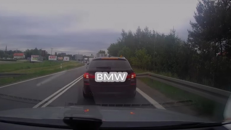 Popis jazdy BMW, który kosztował kierowcę 1000 zł. Mocno go poniosło