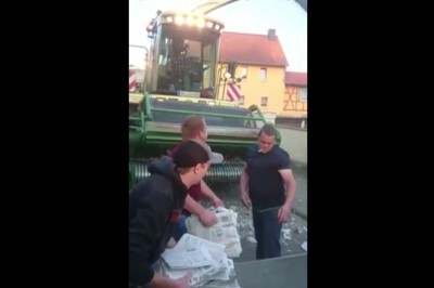 Ten prezent raczej nie spodoba się młodej parze. Konkretna akcja sąsiadów