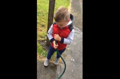 Ojciec dowcipniś chciał zrobić żarcik swojemu synkowi